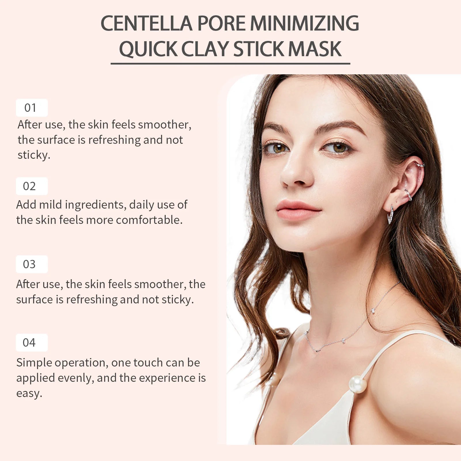 EELHOE Centella Asiatica Clay Mask Stick – Pore Cleansing 27g Clay Face Mask Oasis Select