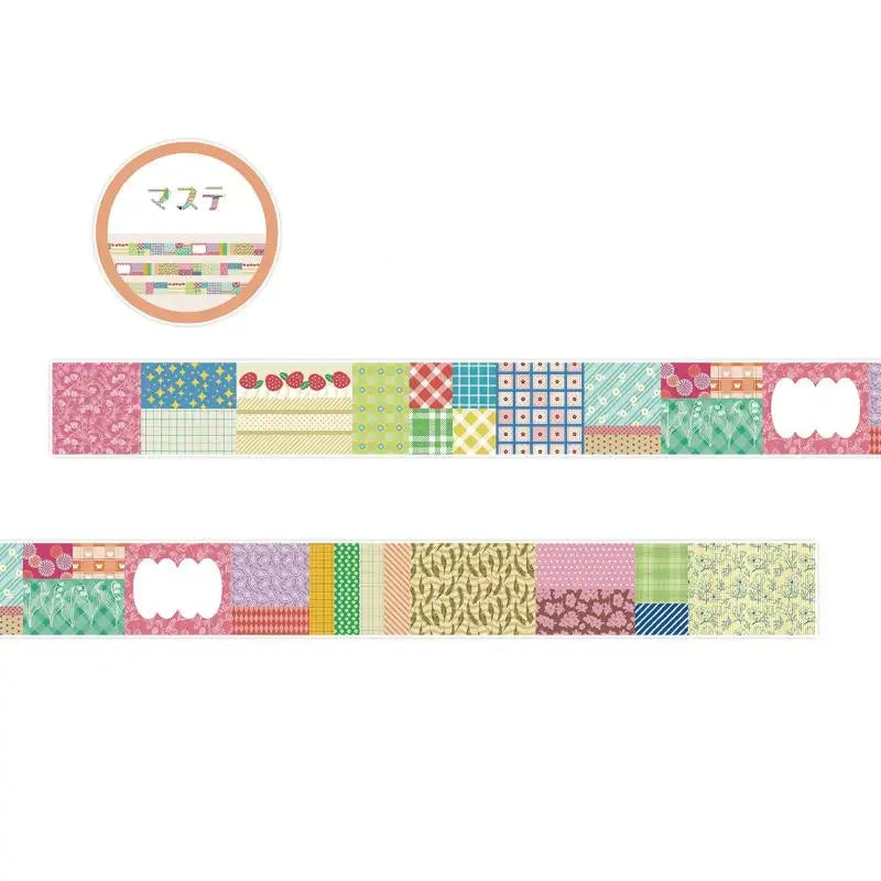 Japanese Style Cartoon Washi Tape Sticke INS Aesthetic Paper Tape DIY Handbook Scrapbooking Planner Aesthetic Masking Tape Oasis Select A6