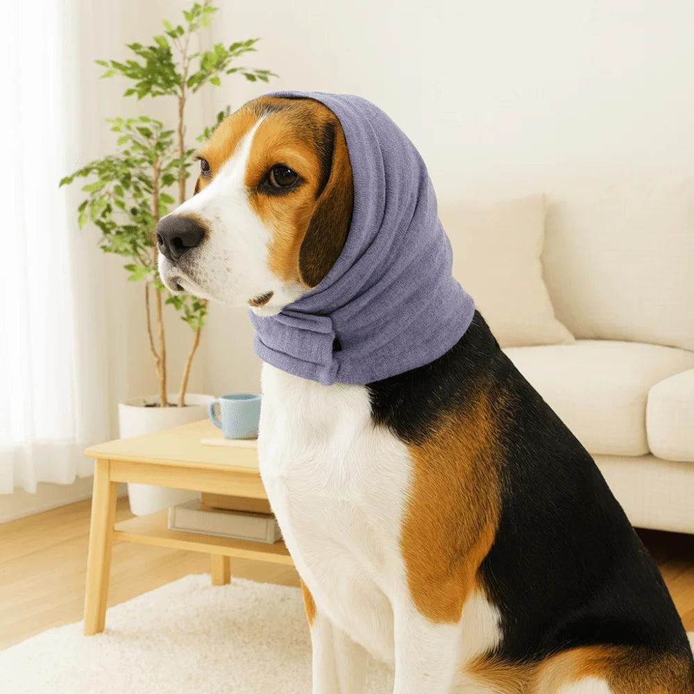 Dog Calming Earmuffs – Adjustable Noise-Reducing Headgear