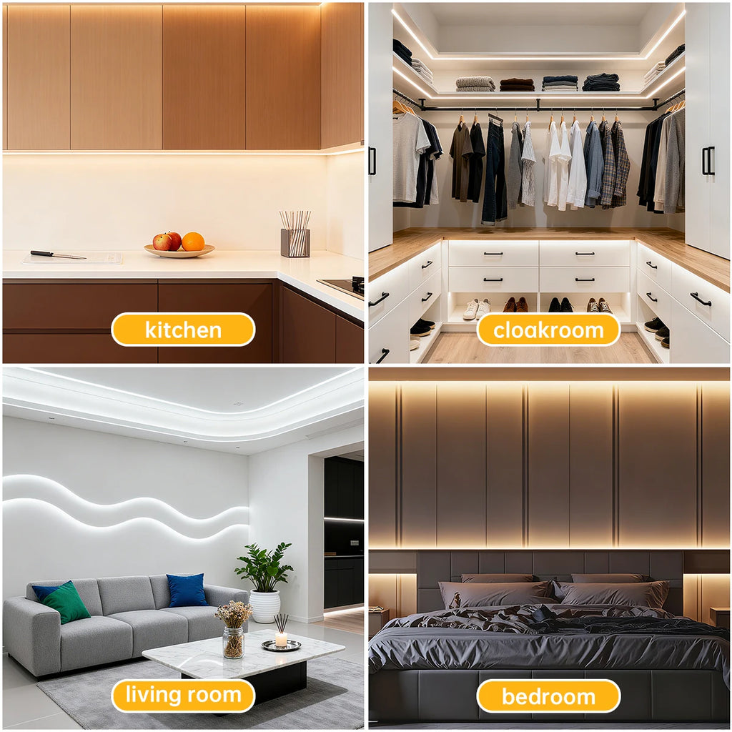 3M 5M 10M Linear Dimming Neon Light Strip High Brightness 280LEDs/M Work With Zigbee 3.0 Single Color Controller Tuya/Smartlife Oasis Select
