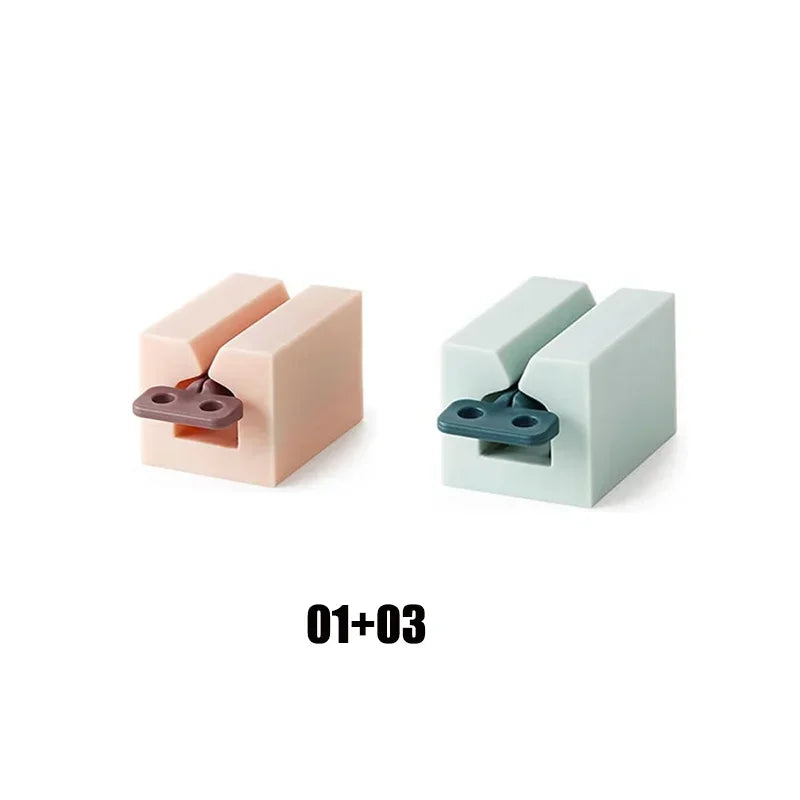1 roller tube toothpaste squeezer, toothpaste holder, bathroom rotary paste dispenser Oasis Select B-2pcs 01-03