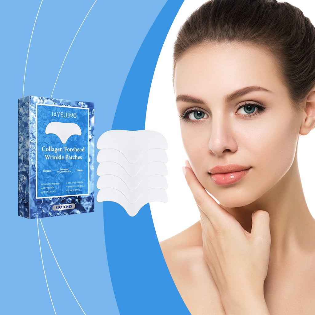Anti Wrinkle Forehead Patch Frown Lines Remover Deeply Nourishing Firming Lifting Skin Anti-Aging Collagen Forehead Care Sticker Oasis Select