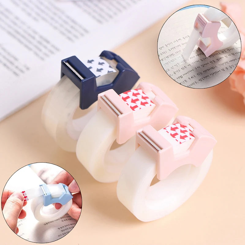 50*12mm Writable Invisible Correction Tape Stationery Adhesive Tape With Cutting Tool Oasis Select