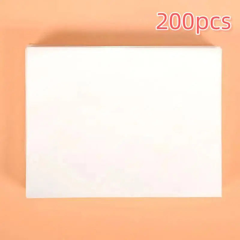 200Pcs Air Fryer Parchment Paper Burger Dessert Sandwich Wrapping Brown Wax Paper Kitchen Oven Paper Oasis Select 200pcs 20x25cm