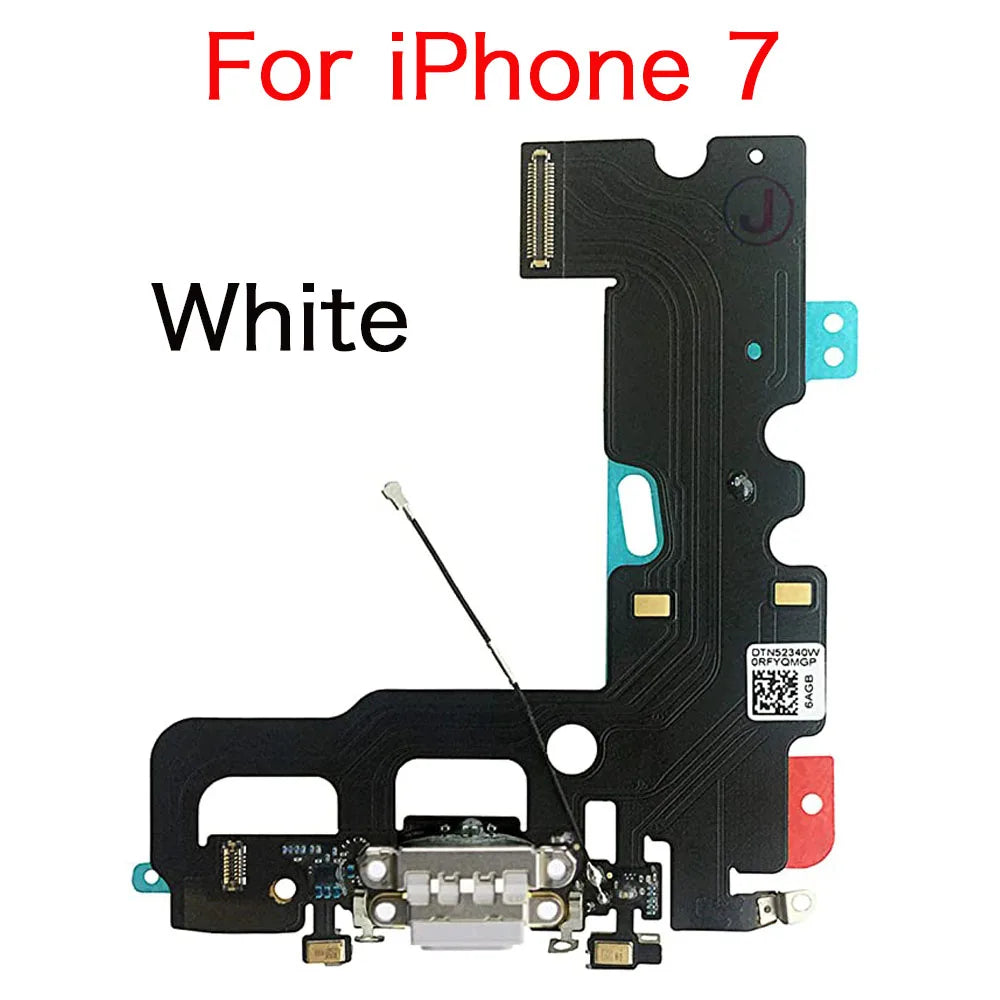 iPhone 7 8 X XR XS Max Charging Port Dock Flex Cable + Mic