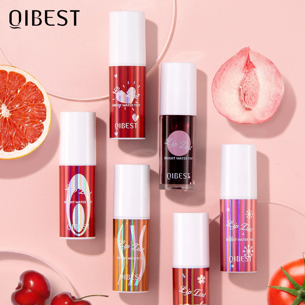 QIBEST Moisturizing Lip Glaze – Dual-Use Lips, Eyes & Cheeks