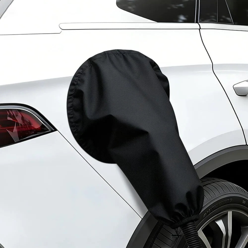 Universal Fit Anti-Dust Magnetic EV Charger Port Cover Durable Weatherproof UV Snow Resistant Heat for Electric Vehicles Oasis Select
