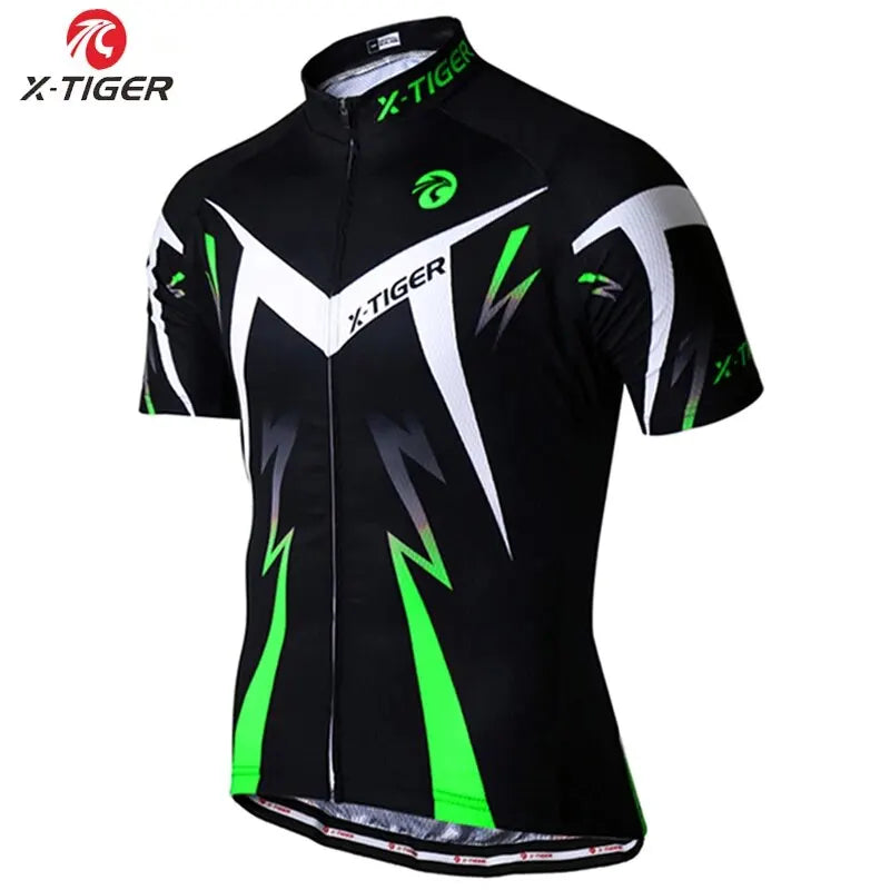 X-Tiger Pro Cycling Jerseys Ropa Ciclismo Mountain Bike Clothing Quick-dry Men's Racing Bicycle Clothes MTB Sportswear Oasis Select