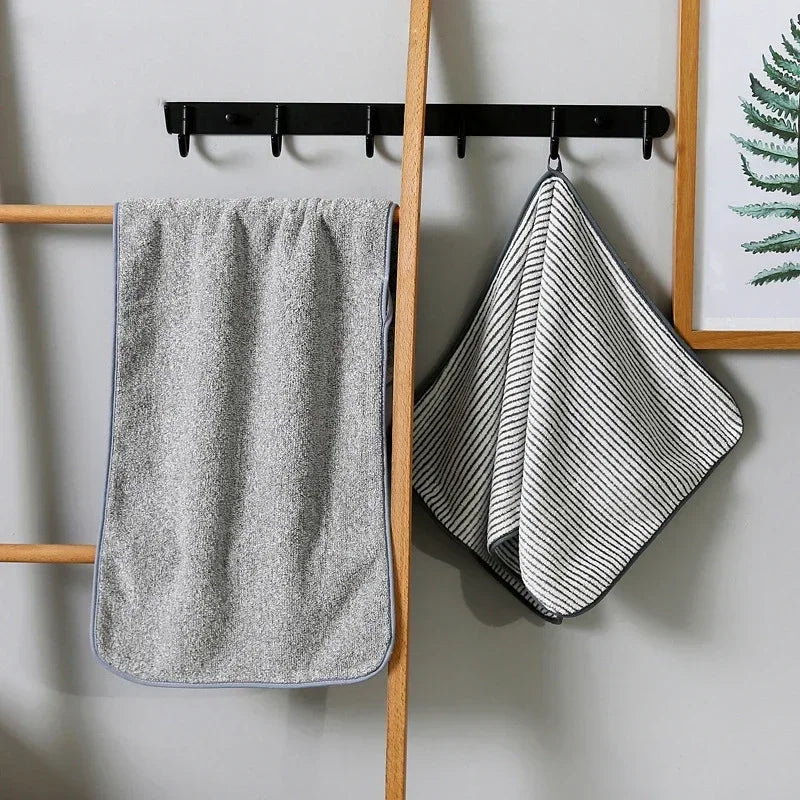 Cotton Towel Bathroom Strong Absorbent Thickened Face Towel Soft Non-shedding Adult Towel Hotel Travel Household Gift Oasis Select