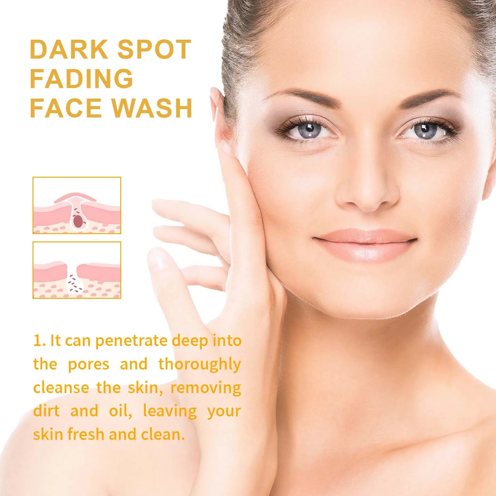 Turmeric Brightening Facial Cleanser – Glow & Deep Cleanse Facial Cleanser Oasis Select