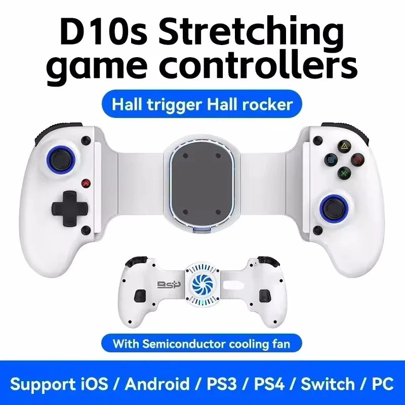 AyeBeau D11 Bluetooth Gamepad – Switch PS4 iOS Android Hall Kit