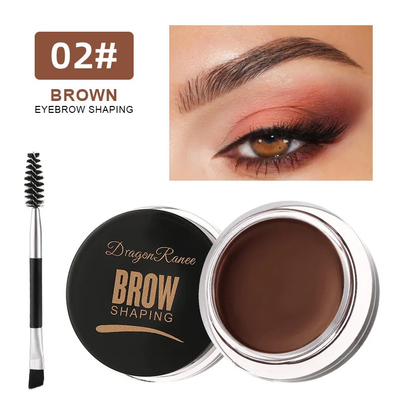 Dragon Ranee 6-Color Eyebrow Gel Kit | Waterproof Brow Styling