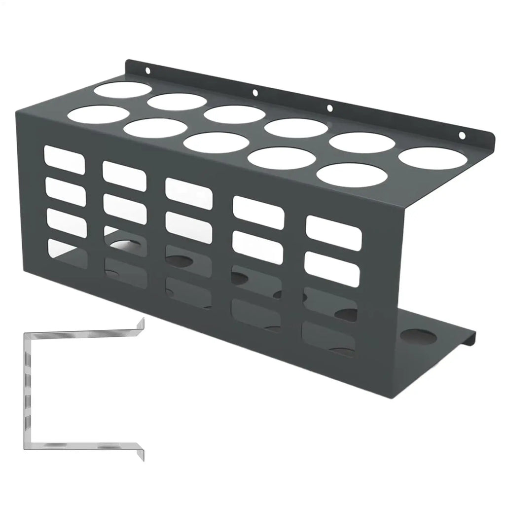 Caulk Tube Holder Rack Metal Grease Tube Rack Wall Mounted Sealant Organizer Hand Caulking Tube Rack Caulking Tool Organizer Oasis Select