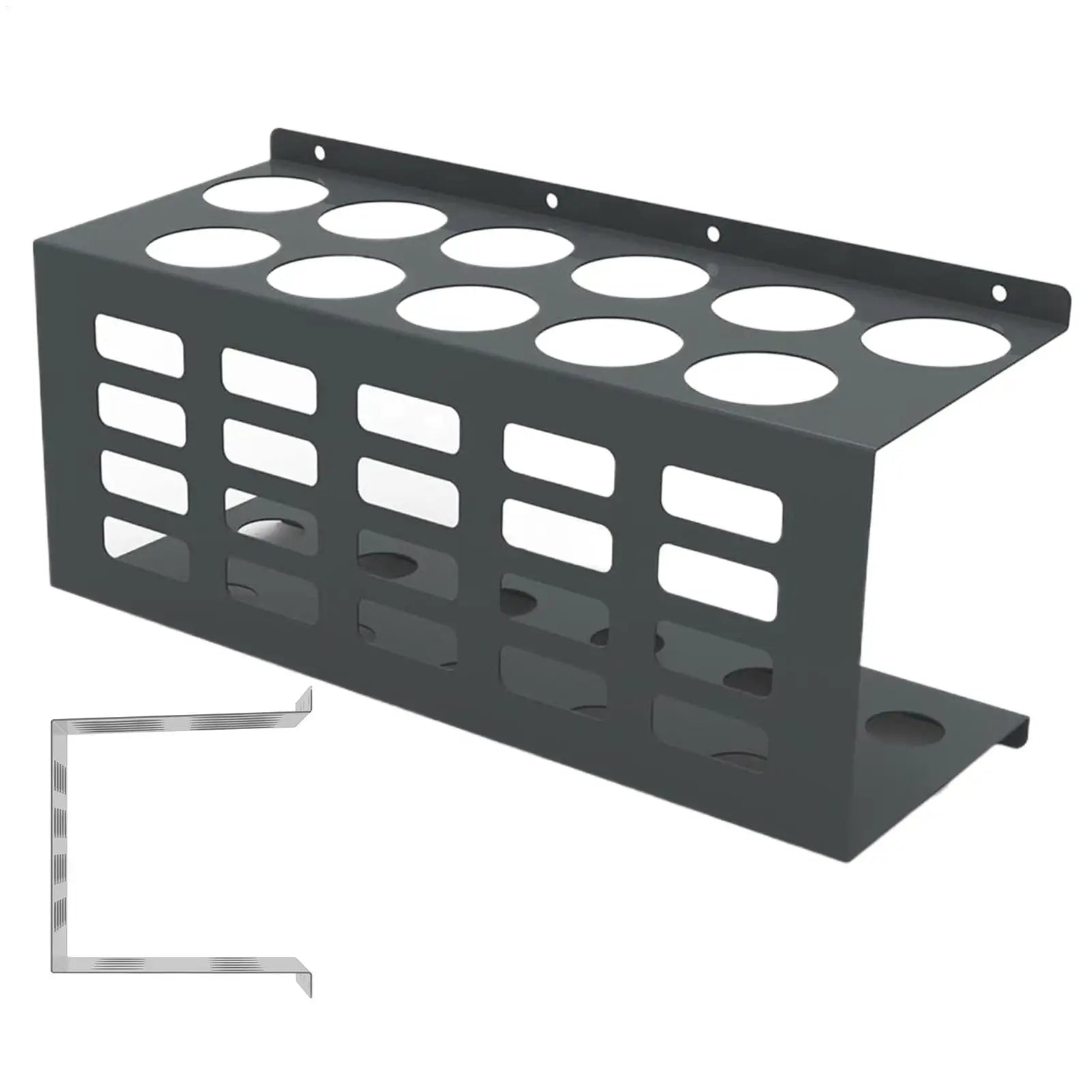 Caulk Tube Holder Rack Metal Grease Tube Rack Wall Mounted Sealant Organizer Hand Caulking Tube Rack Caulking Tool Organizer Oasis Select