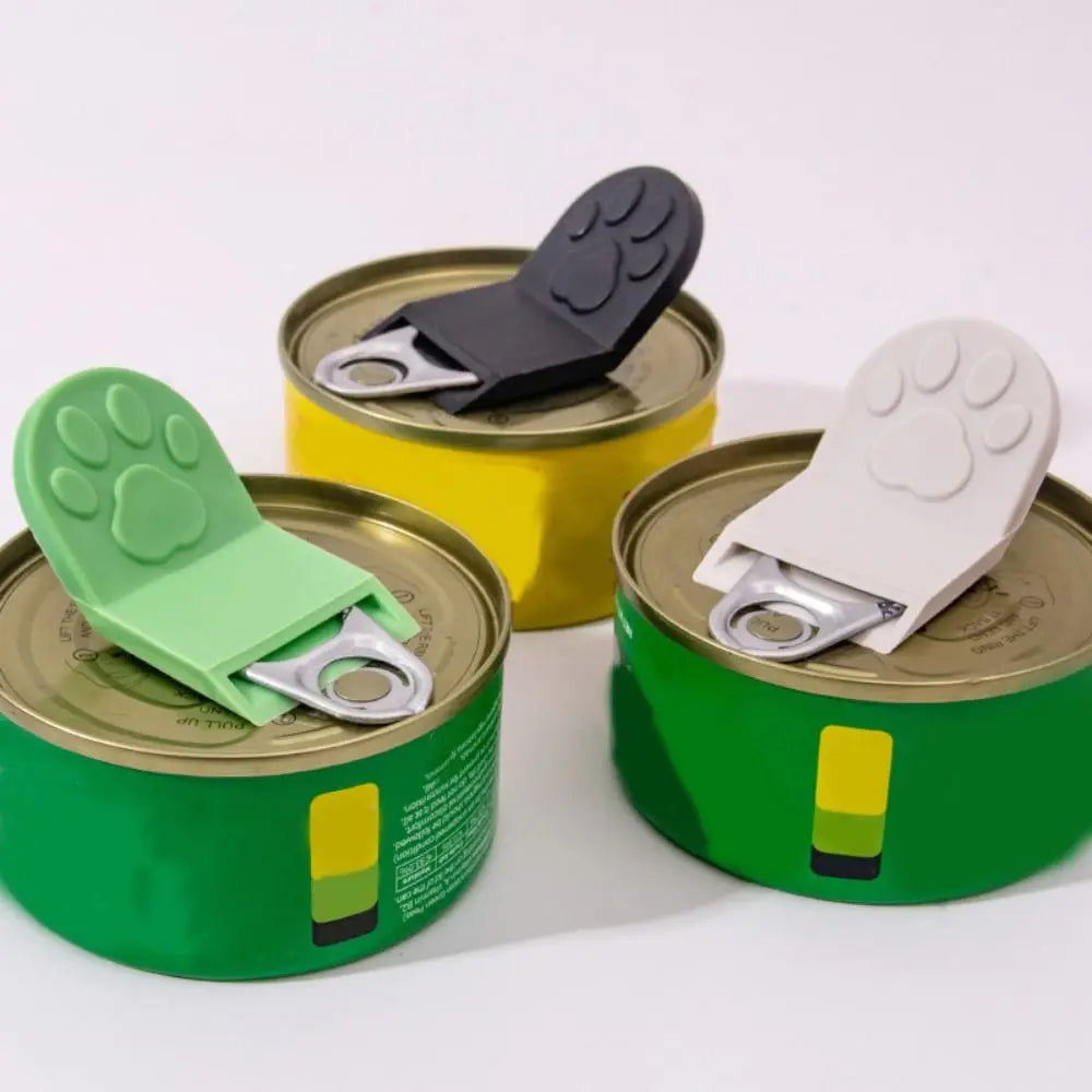 5-Pack Cat Paw Can Openers – Colorful 3D Printed Pet Food Tin Tool