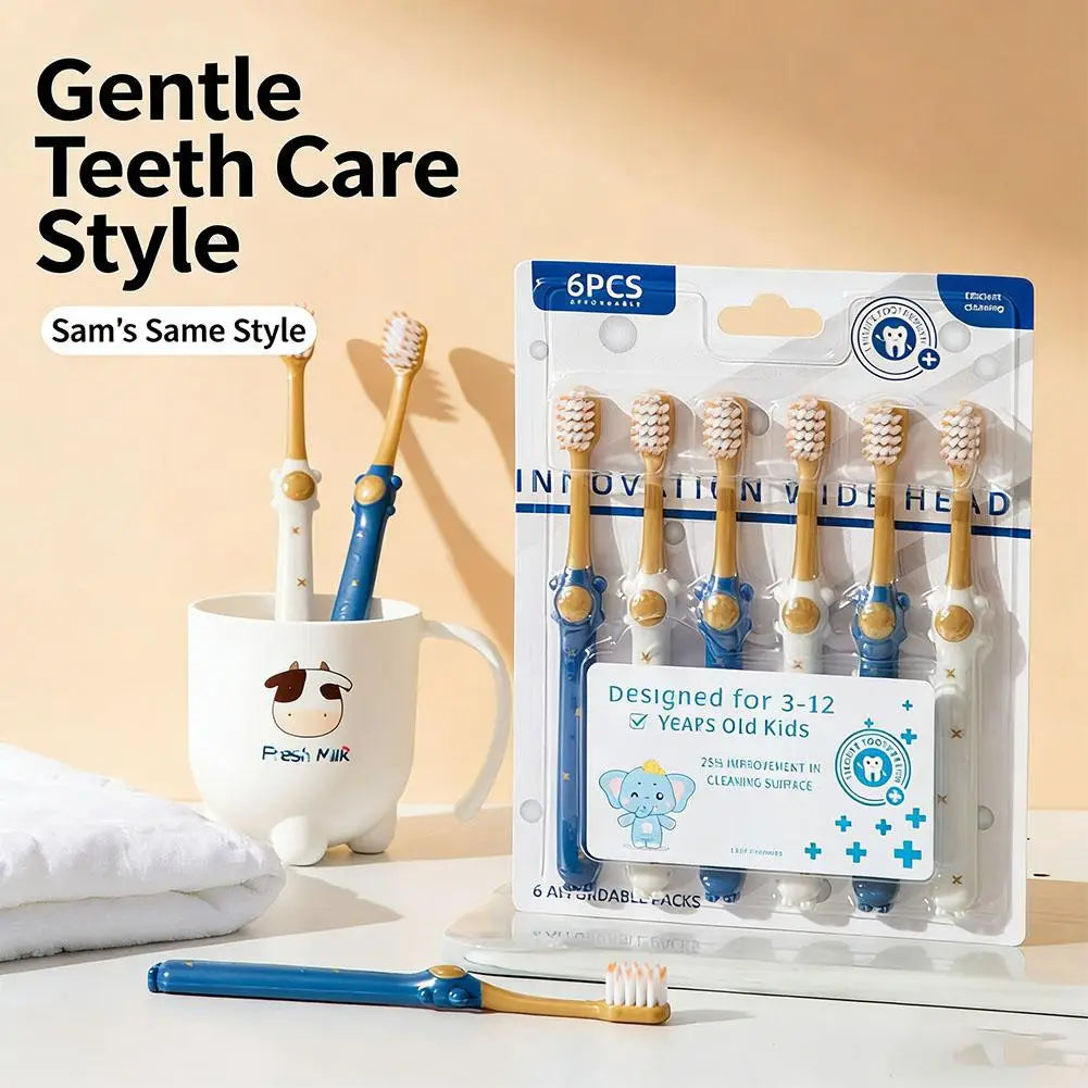 6-Pack Soft Bristle Toothbrush – Sensitive Teeth & Gums Soft Bristle Toothbrush Oasis Select