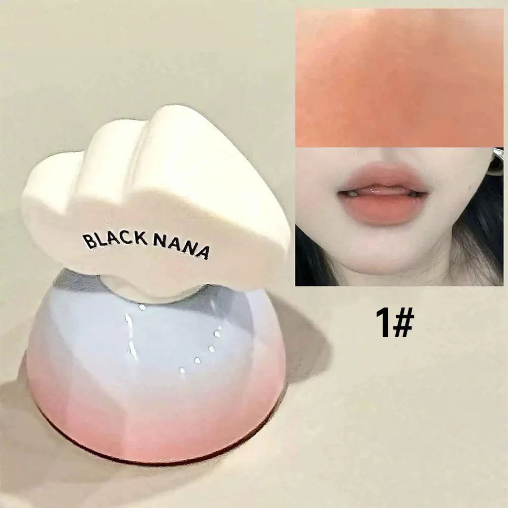 Portable Cloud Cap Cream Blush Hydrating Longwear Blendable Cheek Tint Multifunctional Face Blush Makeup for Women Oasis Select 01