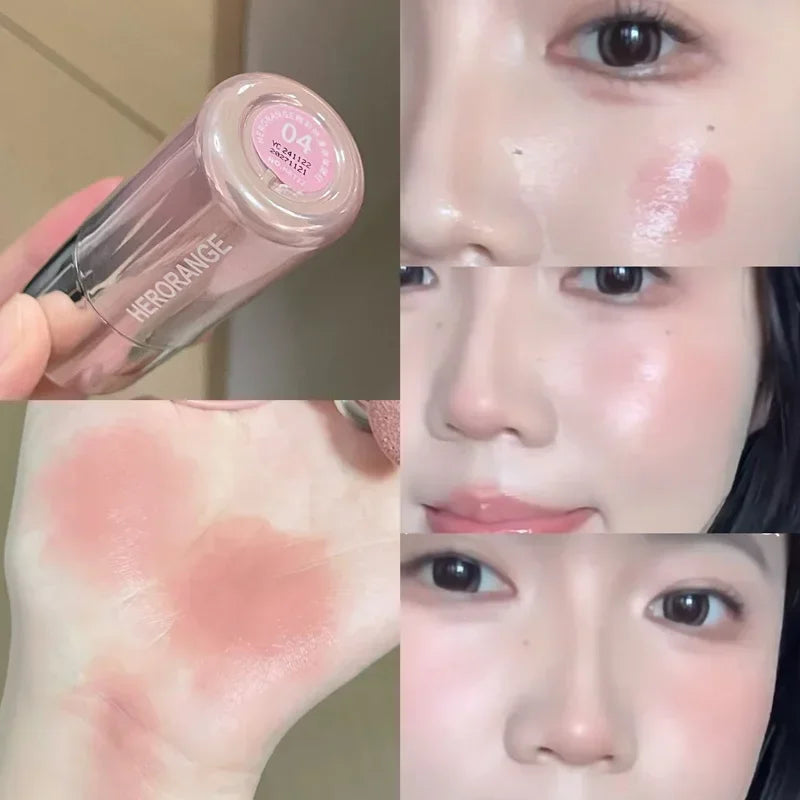 SAKSRAAR Liquid Blush Stick – Waterproof, Lips & Cheeks