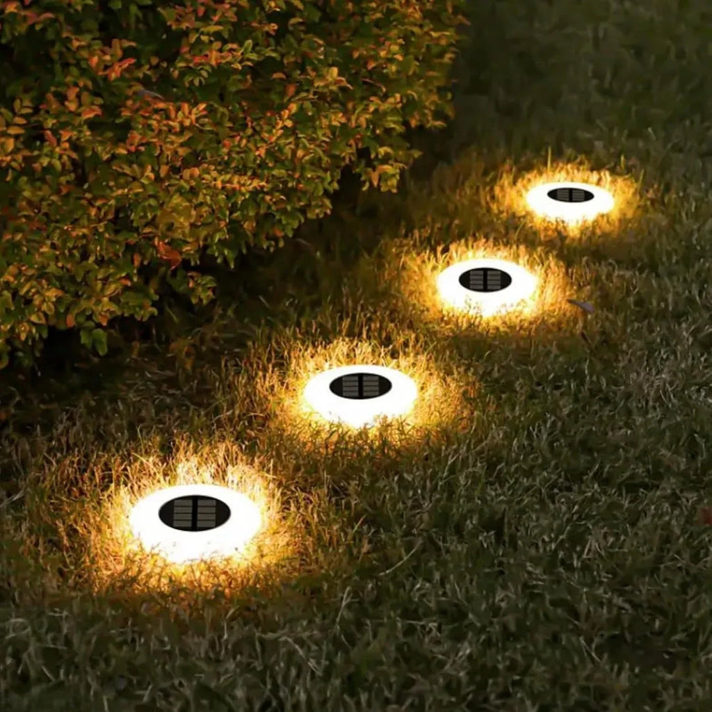 1-10PCS Solar Powered Lawn Lights Outdoor Waterproof Garden Lights LED Floor Lights Landscape Lighting Buried for Yard Decor Oasis Select