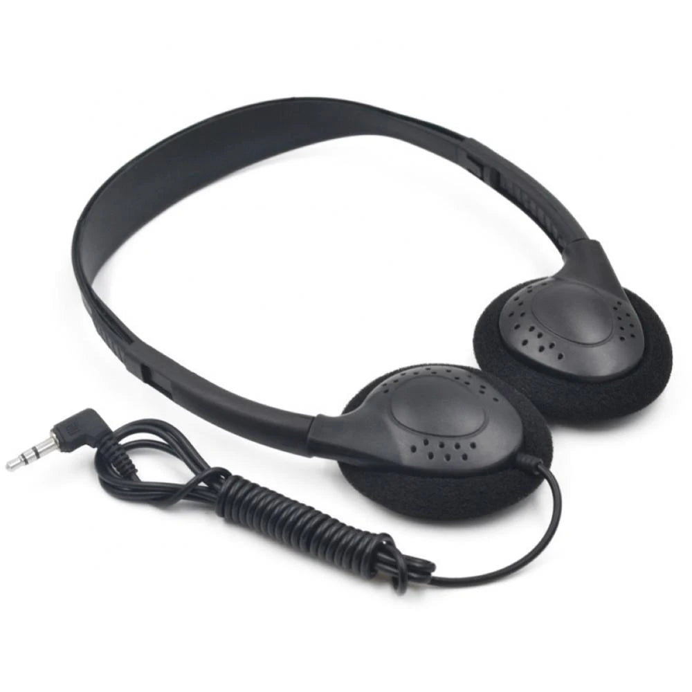 3.5mm Wired Headphones No Microphone PC Gaming Headset Noise Cancelling Sports MP3 Earphones Wired Stereo Headsets Universal Oasis Select