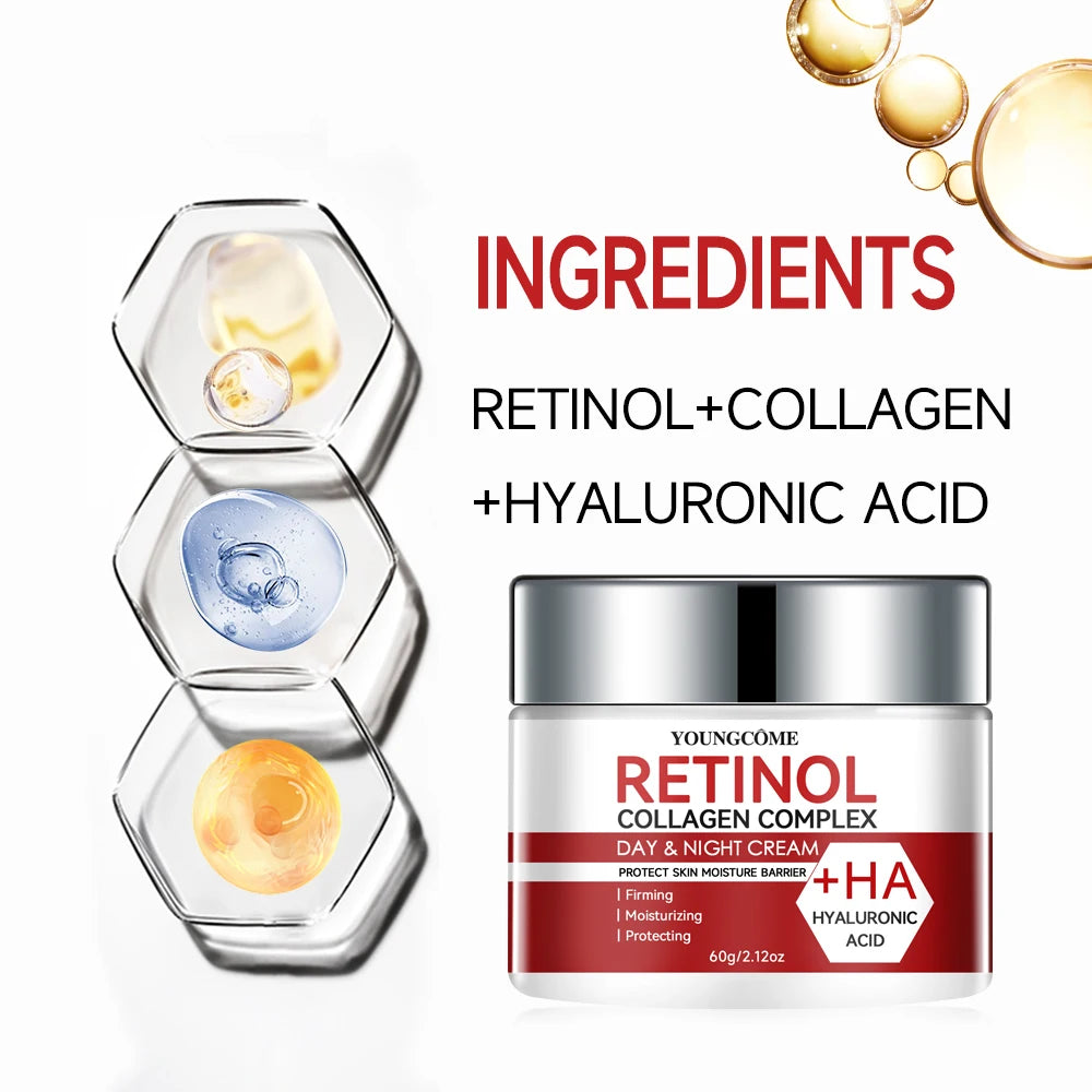 Collagen Retinol & Hyaluronic Acid Anti-Aging Face Cream