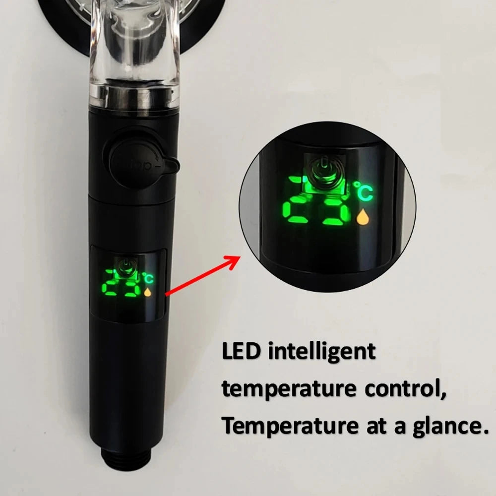 New 3 Modes Shower Head High Pressure Showerhead Portable Filter Rainfall Faucet Tap Bathroom Bath Home Innovative Accessories Oasis Select