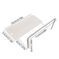 Mattress Slide Stopper Bed Frame Mattress Slide Stopper Sturdy Non Slip Mattress Gaskets Keep Mattress From Sliding Iron Wooden Oasis Select White