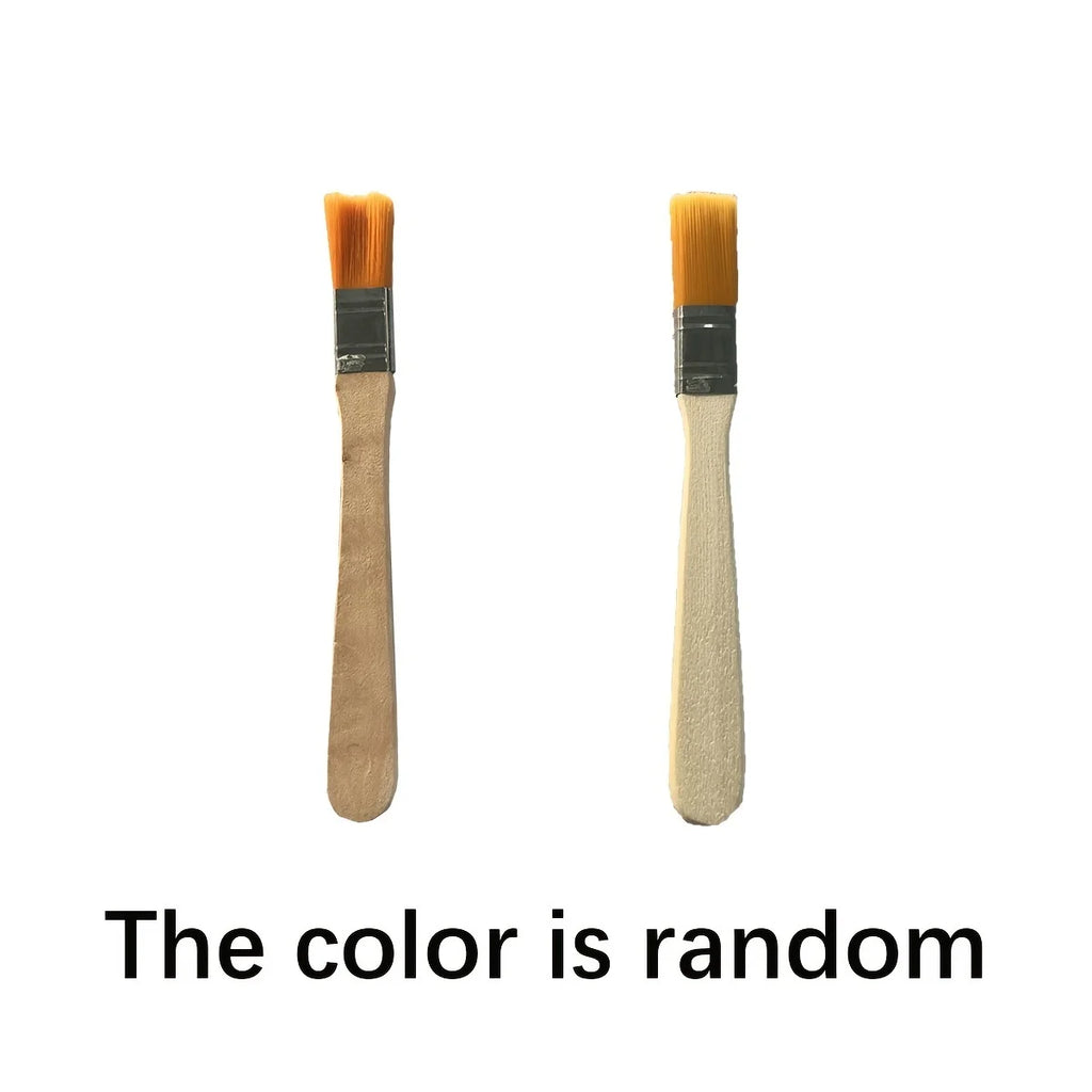 nylon brushes 6/12/18/32pcs short wooden handle art paint brushes watercolor brushes wall brushes art brushes cleaning tools Oasis Select