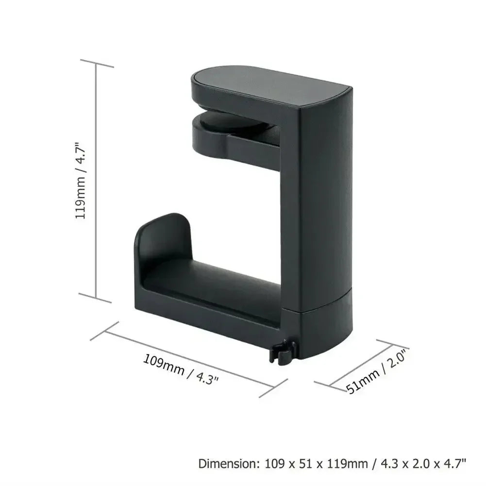 360° Rotating Headphone Stand Adjustablet No Punch Desktop Headset Holder Gaming Headse Desk Hanger Hook For Sony Headphone Oasis Select