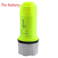 Diving Flashlight Super Bright LED Diving Light High Lumen Waterproof Underwater Torch for Scuba Diving Other Outdoor Activities Oasis Select Not include battery