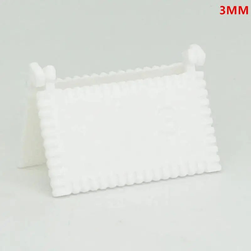 1/3 PCS Precision Sewing Guide Template Tool for Consistent Stitches 3/4/5mm Spacing Fabric Embroidery Leather Craft Oasis Select 3mm White