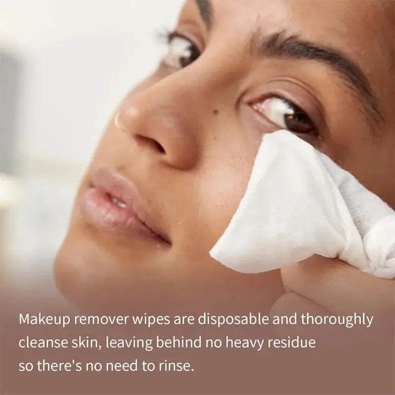 USHAS Makeup Remover Wipes – 30 Gentle Hypoallergenic Wipes
