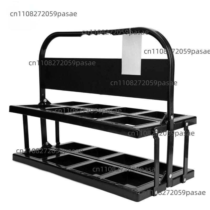 Soccers Water Bottle Carrier Portable Gym 8 Packs For Football Hockey Soccer Oasis Select black