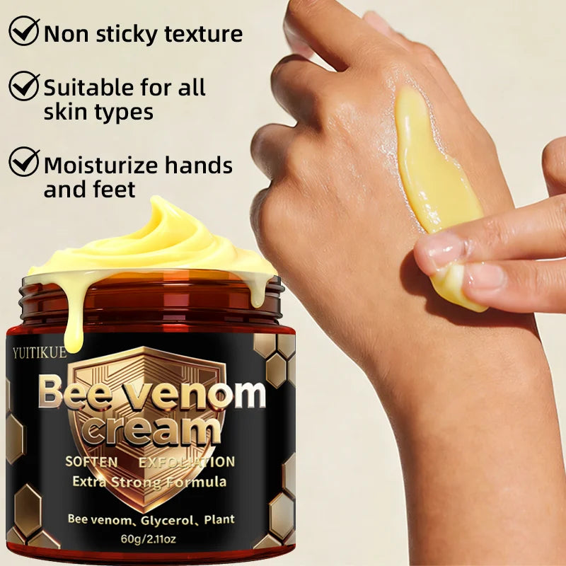 Bee Venom Hand & Foot Cream – Soften & Exfoliate 60g