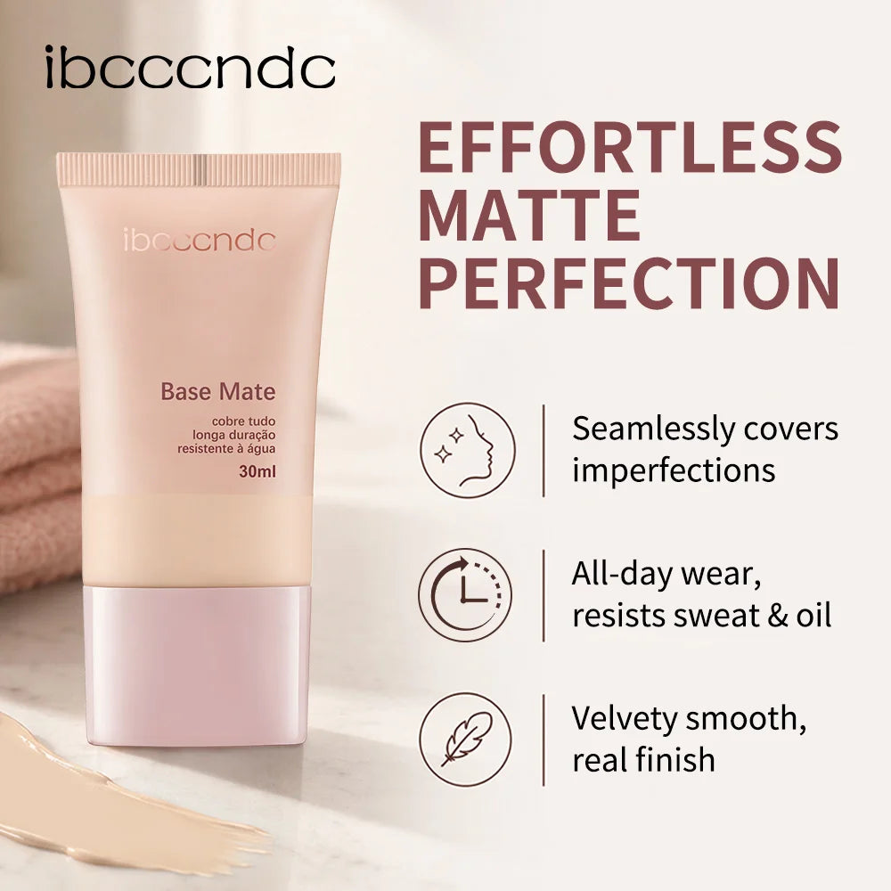 Matte Foundation Natural Coverage Waterproof Long Lasting Smudge Proof Oil Control Moisturizing Nourishing Face Makeup Daily Use Oasis Select