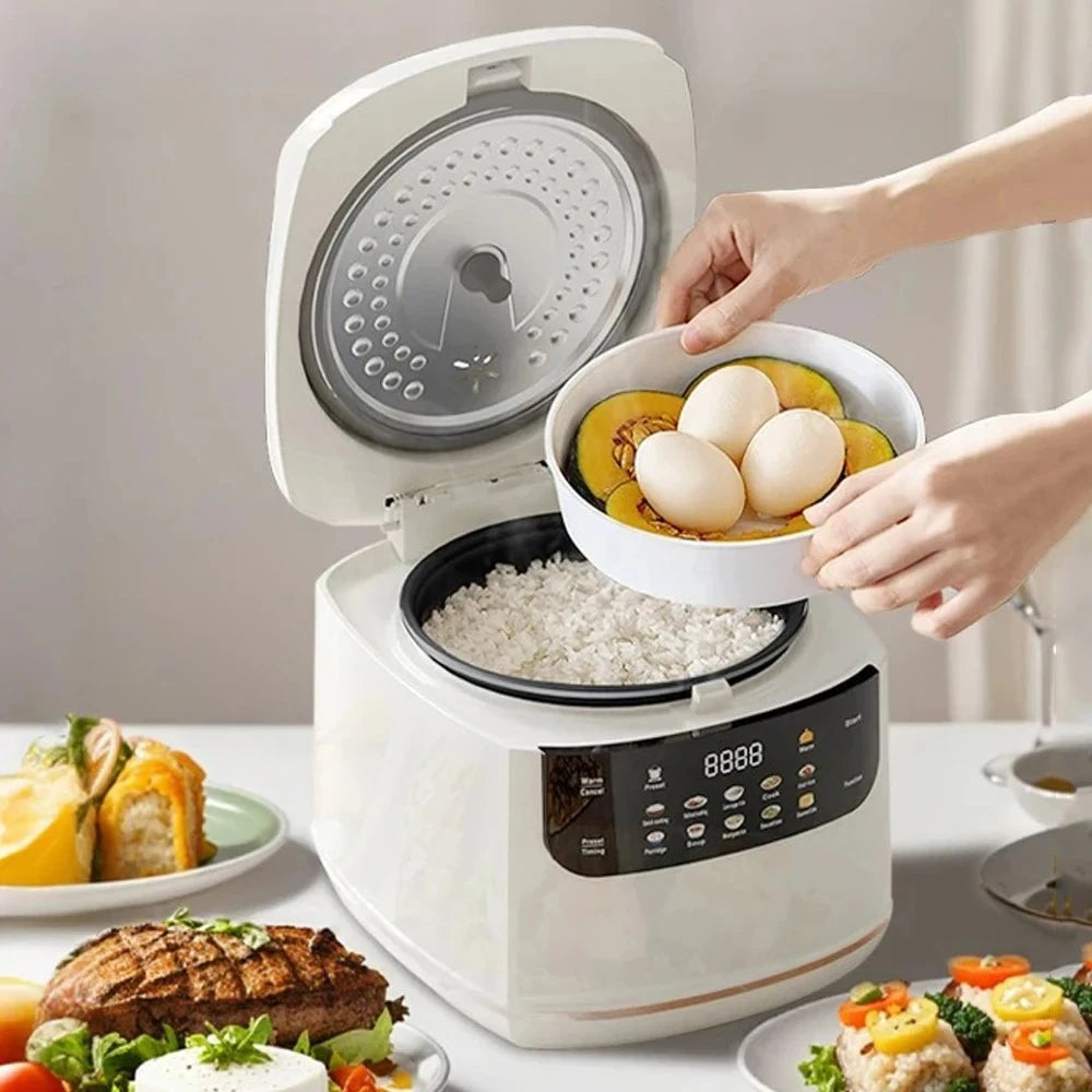 URGGU 2L Mini Electric Rice Cooker – Non-Stick Multi Cooker