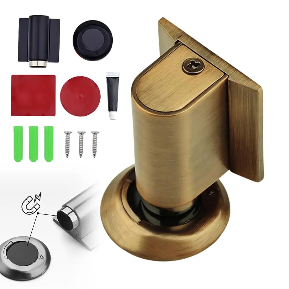 2026 New Magnetic Door Stopper - Heavy Duty No Drill Invisible Door Wedge for Bottom of Door, Keep Doors Open Oasis Select 7