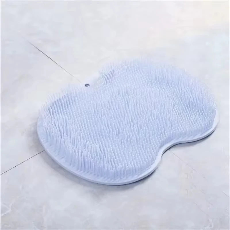 Rubbing Foot Pads, Silicone Foot Massaging Tools, Bathroom Foot Massage Pads, Bathing Foot Brushes, Lazy People Bathing Back Mas Oasis Select