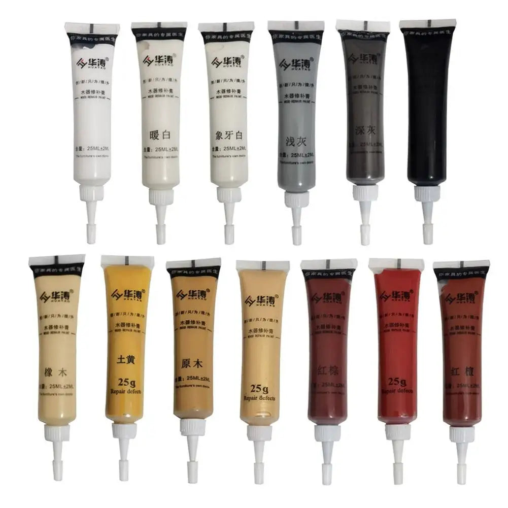 Wood Furniture Scratch Repair Cream – Touch-Up Paint Filler Furniture Repair Cream Oasis Select