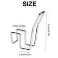 Shoes Drying Rack Shoe Display Hook Shoes Drying Rack Stainless Steel Shoes Hanger For Closet Organization Oasis Select A