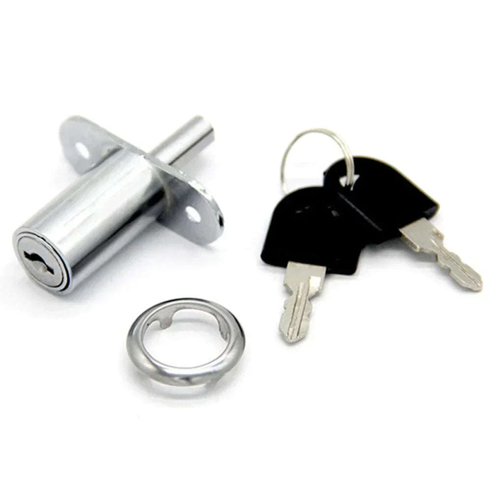 Brand New High Quality Door Latch Single Open Security Sliding Sliver Anti-Theft Cbinet Decoration Furniture Home Kitchen Oasis Select