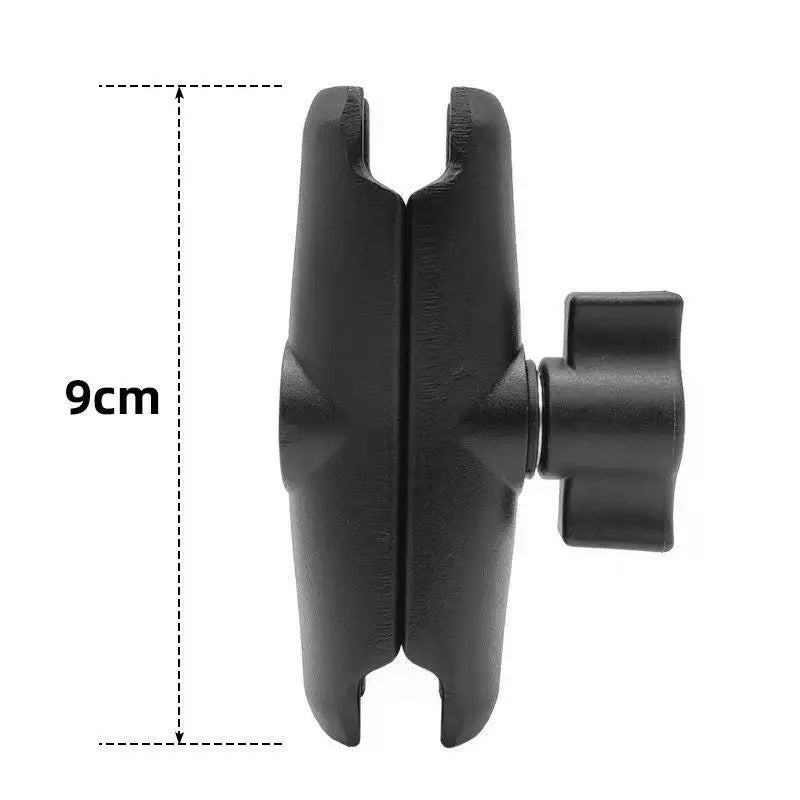 1 Piece 1" Ball Head Mount Adapter Pole Double Socket Arm Aluminum Alloy For RAM Mounts 6/9/15cm Lights Camera Extension Holder Oasis Select