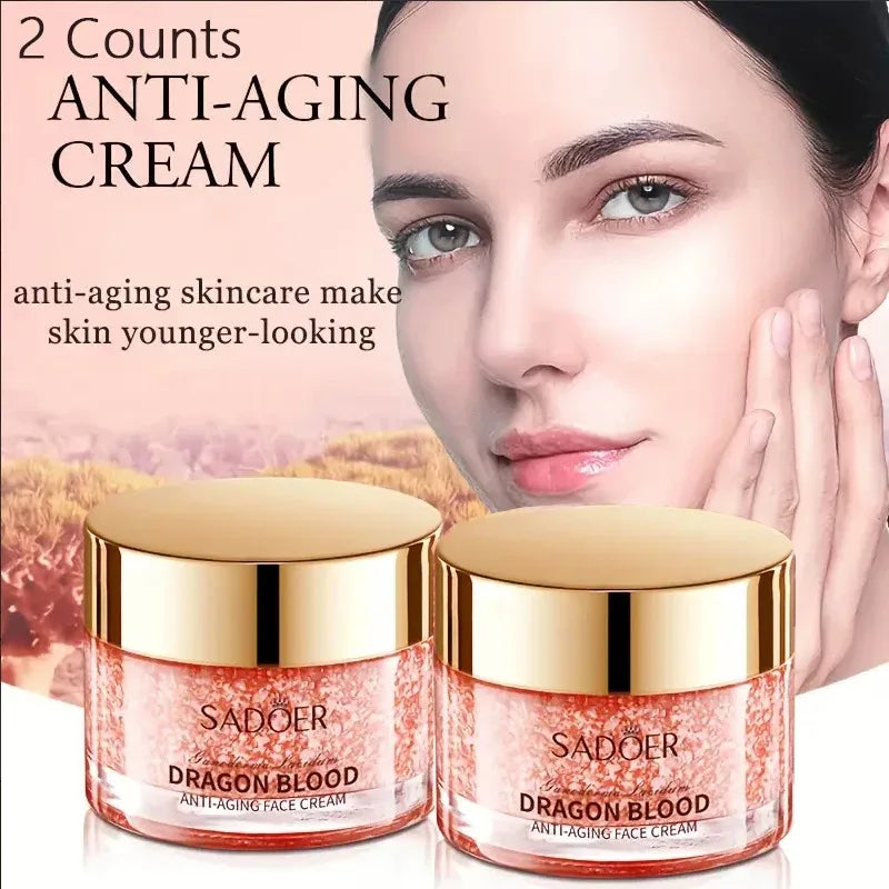 SADOER Dragon Blood Retinol Face Cream – Brightening & Firming Face Moisturizer Cream Oasis Select