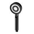 New 5 Modes Shower Head Adjustable High Pressure Water Saving Water Massage Shower Head Hook Hose Set Bathroom Accessories Oasis Select Black Shower