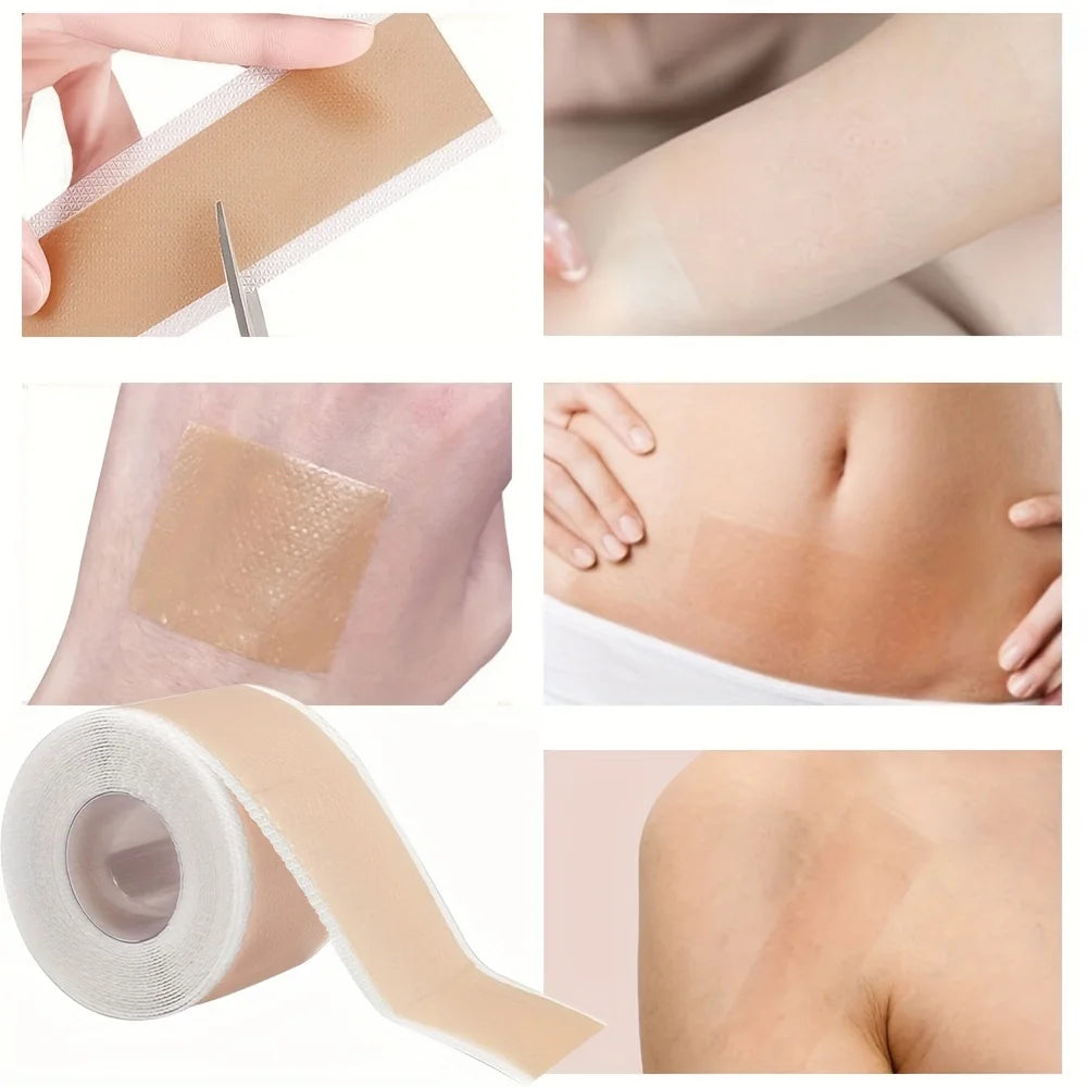 Invisible Silicone Scar Covering Patch 150cm Roll Silicone Skin Patch Oasis Select