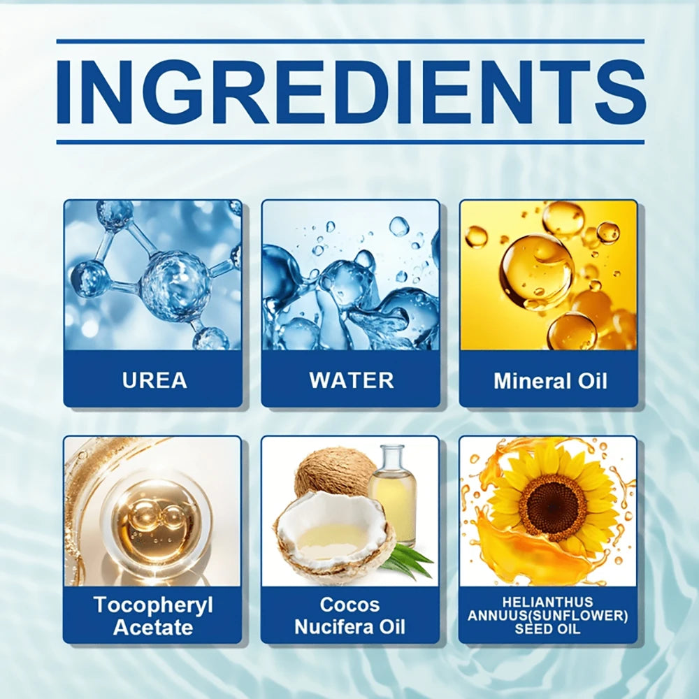 HISENRAIN Coconut Oil Hand & Foot Cream – 24H Deep Moisturizing Hand & Foot Cream Oasis Select