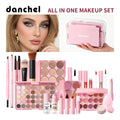All in One Makeup Kit Lipstick, Blush, Contour Palette, Primer, Foundation Brush Lipgloss Eyebrow Full Makeup Kit Gift for Woman Oasis Select Combo