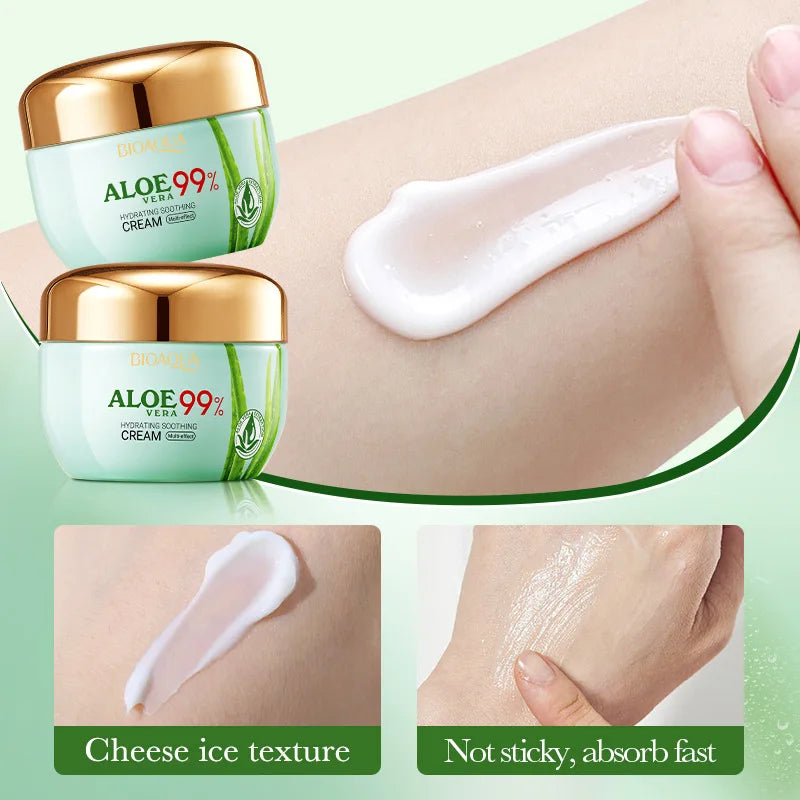 BIOAQUA Aloe Vera Skincare Set – Face Cream & Eye Cream Skincare Gift Set Oasis Select