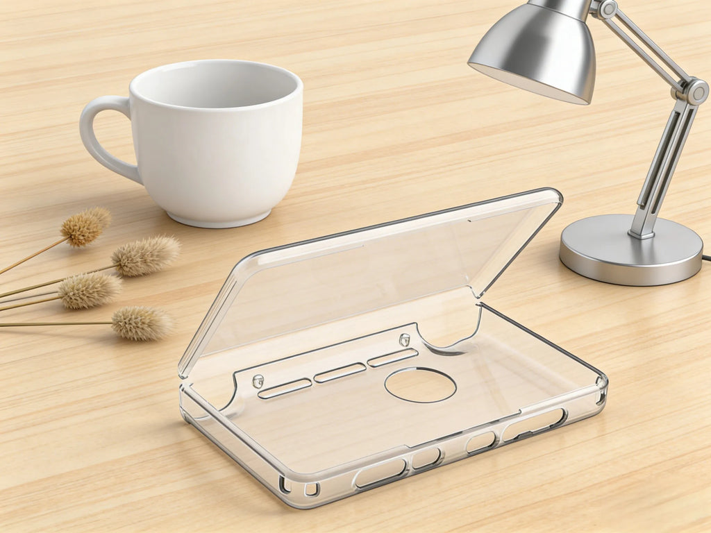 Lightweight Transparent For TPU Case for AYN Dual-Screen Flip Console Protection Scratch Drop Resistant 8.3x22cm Oasis Select