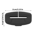 Universal Seat Belt Buckle Protection Cover Car Seat Belt Buckle Protector Cover Soft Silicone Anti-Collision Protector Case 1PC Oasis Select Black 1PC